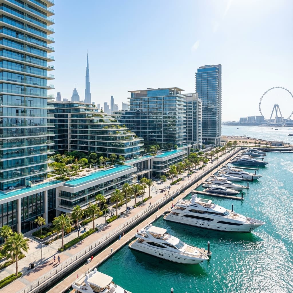 Waterfront apartments